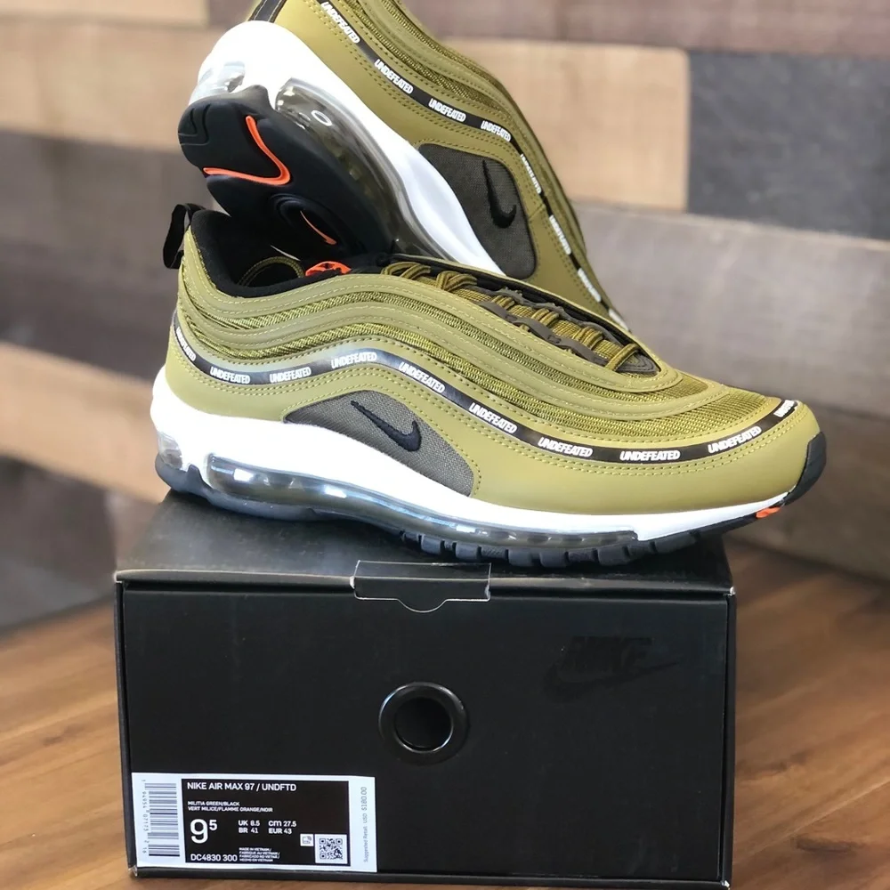 🚫 S O L D 🚫 NIKE Air Max 97 x Undefeated Militia - Picture 2 of 10